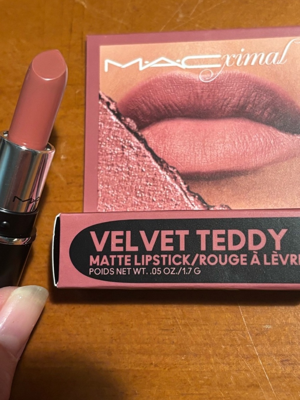 MAC Matte Lipstick Velvet Teddy